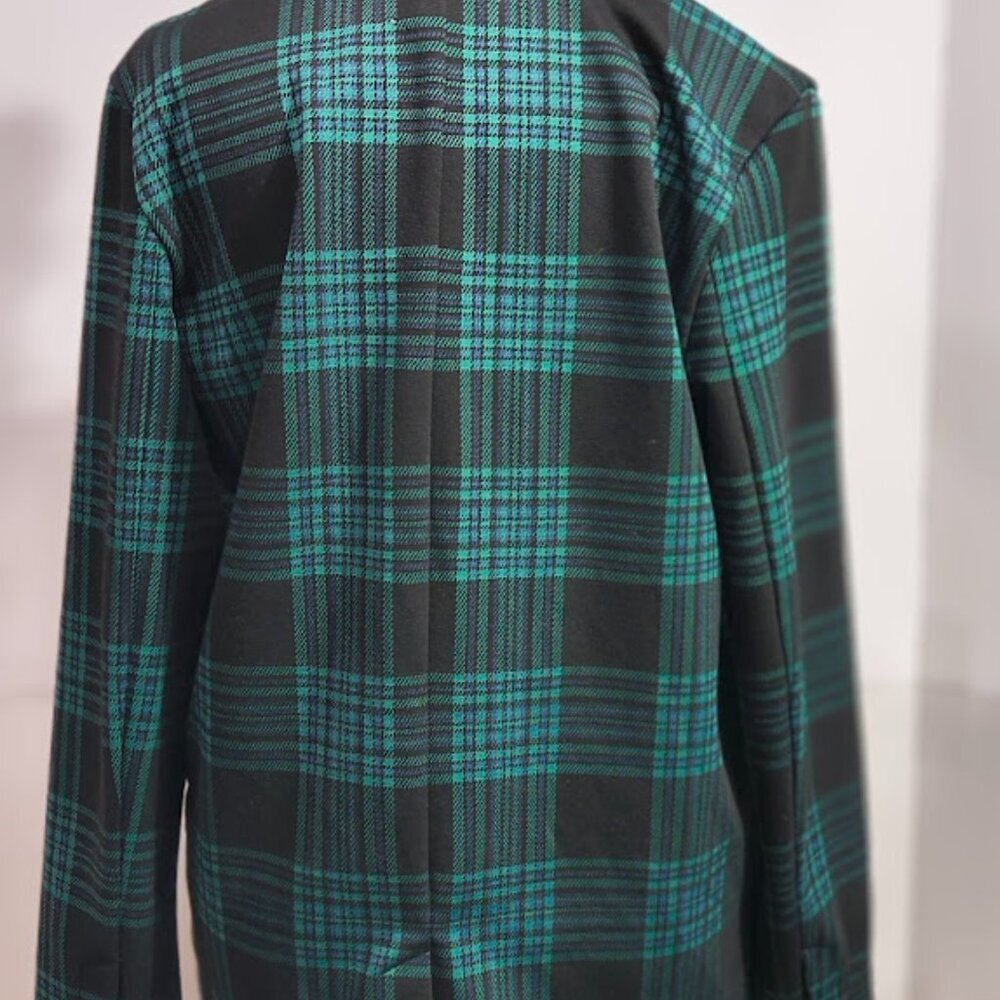 Free Assembly Black and Green Long Sleeved Women's Blazer XXL (18 ) - Picture 3 of 8